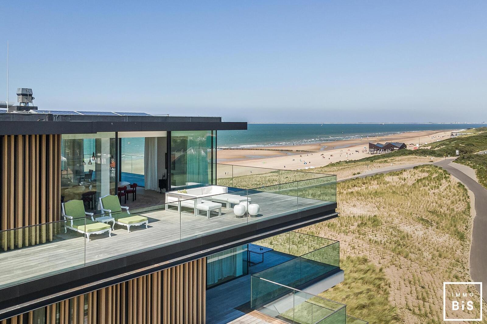 Luxe penthouse met zeezicht, terras en garage in Cadzand - Residentie Blanke Top 1