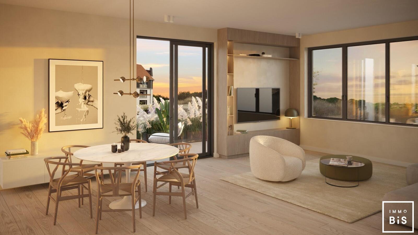 " Appartement villa moderne avec terrasse sur la Digue à Cadzand - Résidence Duinhof-Noord " 2