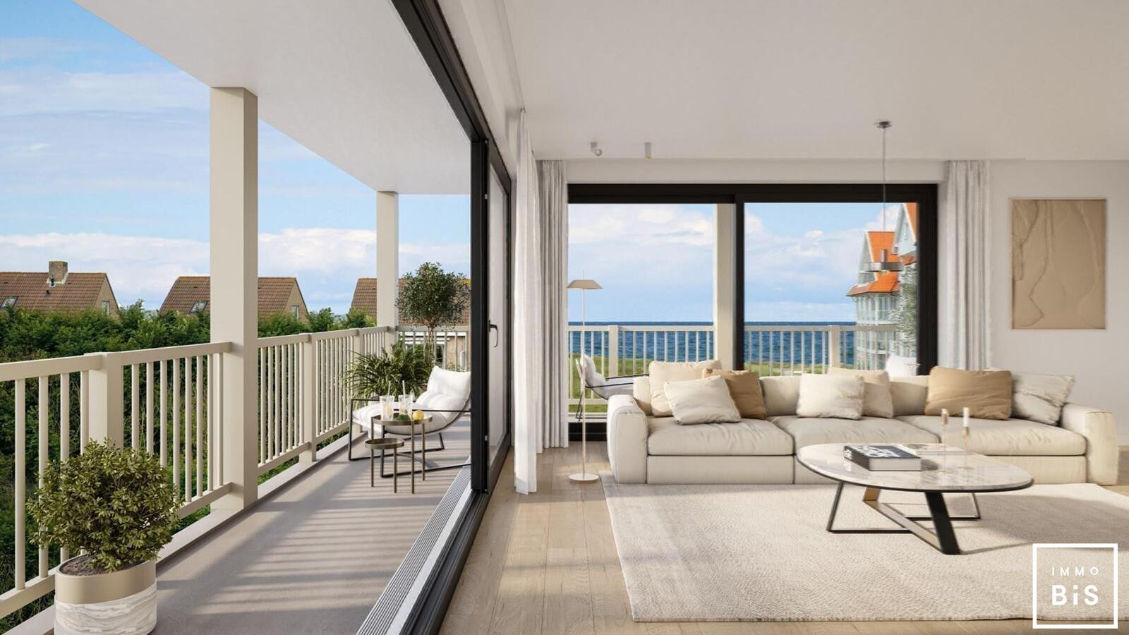 " Appartement villa moderne avec terrasse sur la Digue à Cadzand - Résidence Duinhof-Noord " 1