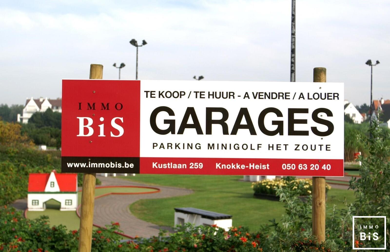 Gesloten garagebox - Parking Zoute - Minigolf  2