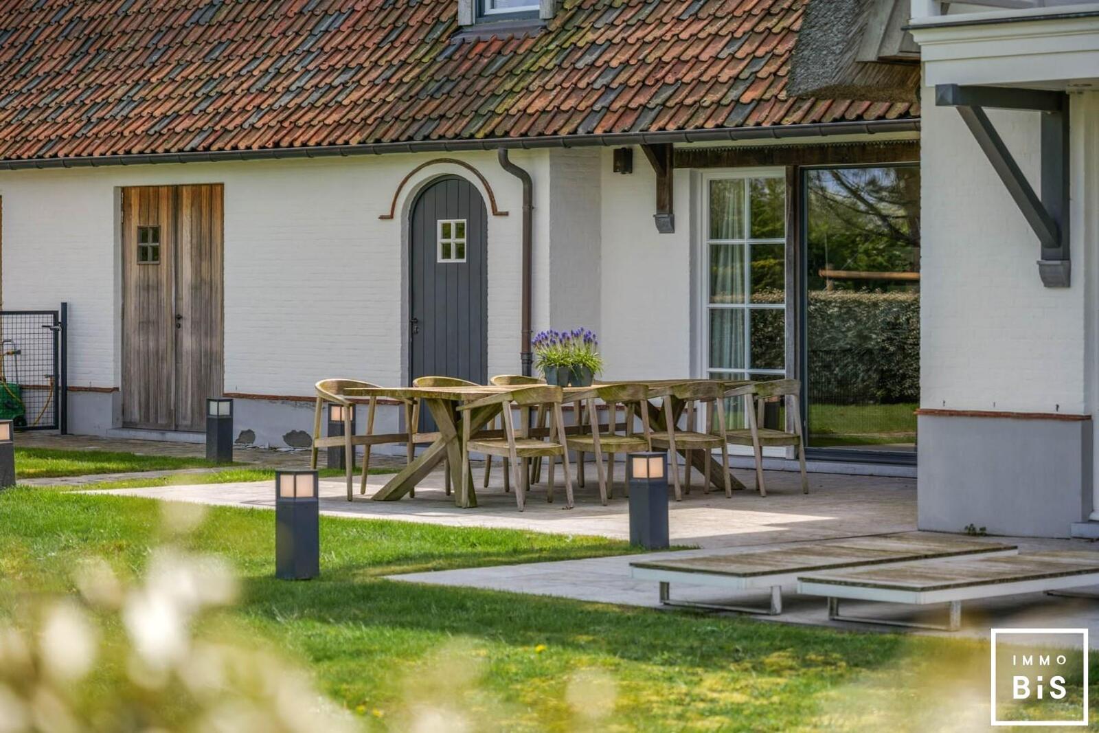 Villa op meer dan 1 hectare aan de toekomstige golf van Knokke. 6