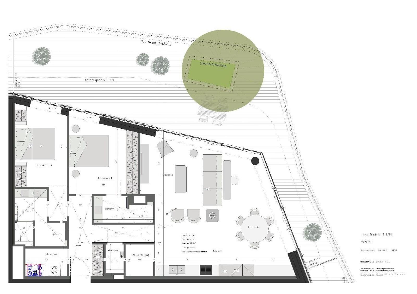 Lake District - Appartement  de 107m² et 67m² de terrasse orienté  vers l'ouest au 9ième étage! 4
